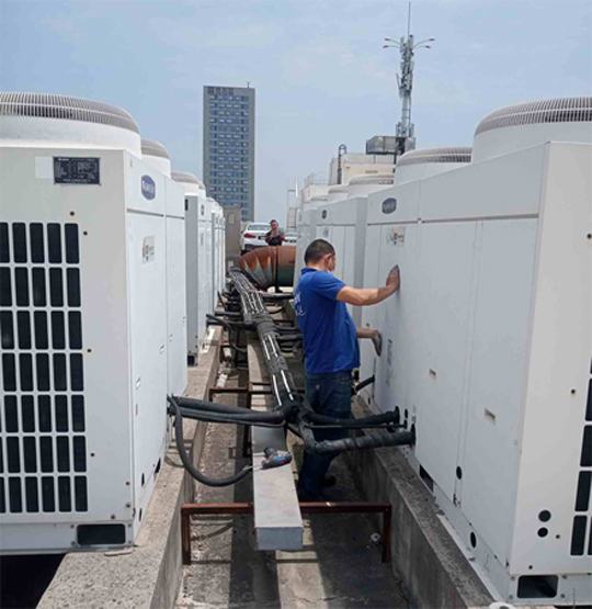 萧山中央空调制热和不制冷系统维修方法